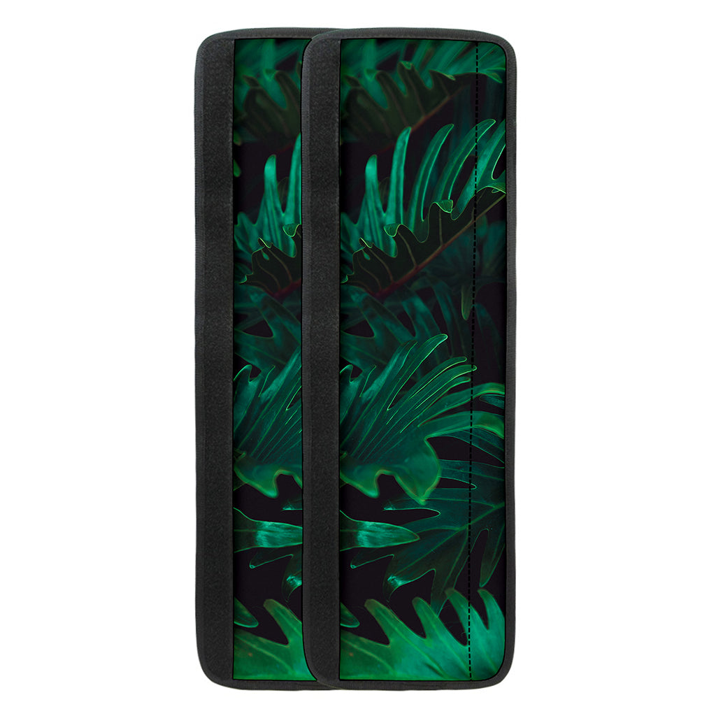 Tropical Fern Leaf Print Refrigerator Handle Covers