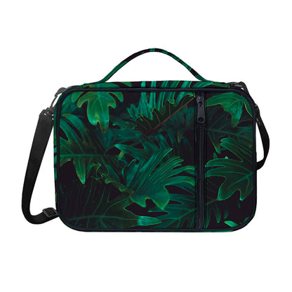 Tropical Fern Leaf Print Shoulder Strap Bible Bag