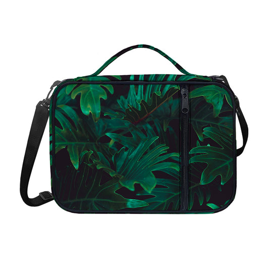 Tropical Fern Leaf Print Shoulder Strap Bible Bag