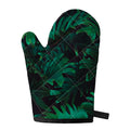 Tropical Fern Leaf Print Single Oven Mitt