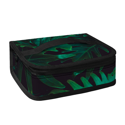 Tropical Fern Leaf Print Small Lunch Bag