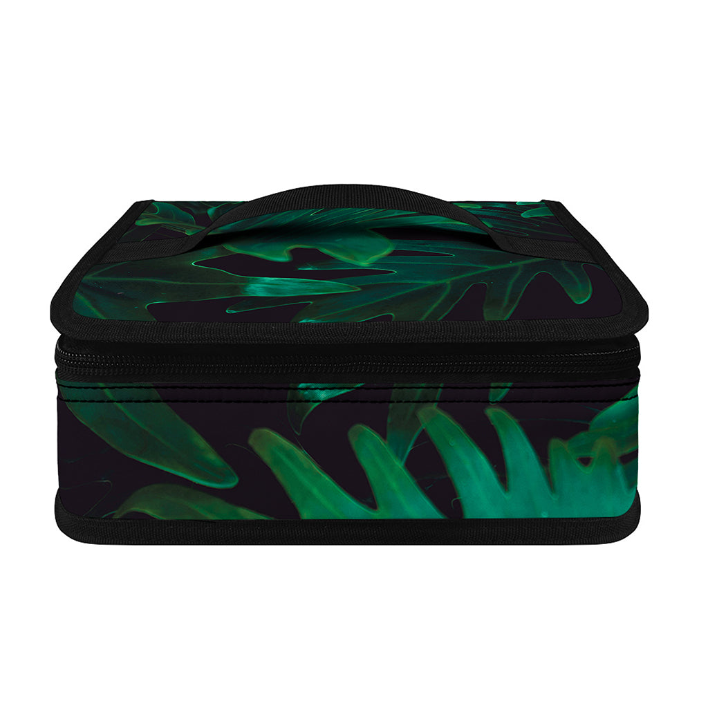 Tropical Fern Leaf Print Small Lunch Bag