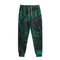 Tropical Fern Leaf Print Sweatpants