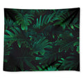 Tropical Fern Leaf Print Tapestry