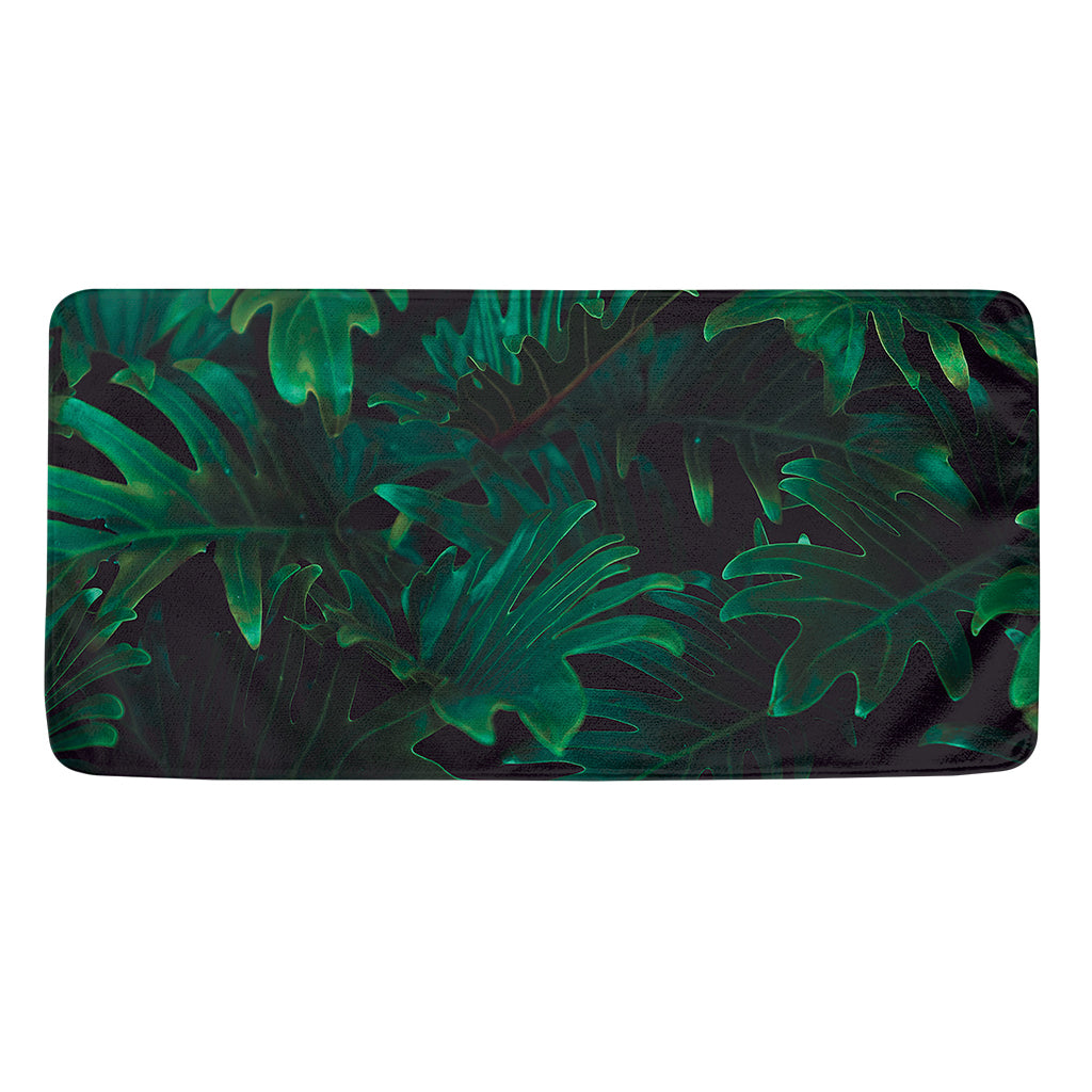 Tropical Fern Leaf Print Towel
