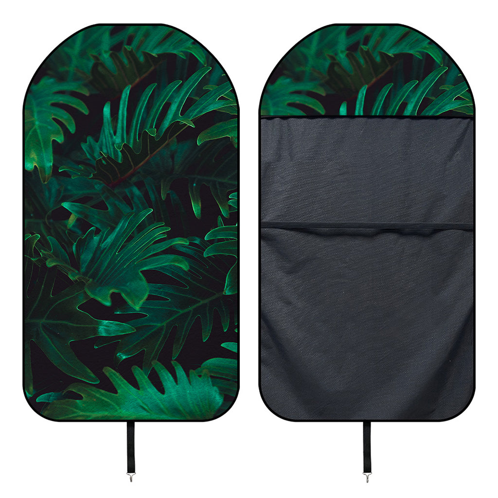 Tropical Fern Leaf Print Waterproof Car Seat Cover