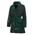 Tropical Fern Leaf Print Women's Bathrobe