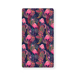 Tropical Flamingo Aloha Pattern Print Baby Crib Sheet