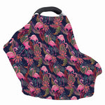 Tropical Flamingo Aloha Pattern Print Baby Seat Cover