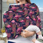 Tropical Flamingo Aloha Pattern Print Baby Seat Cover