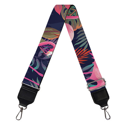 Tropical Flamingo Aloha Pattern Print Bag Strap
