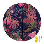 Tropical Flamingo Aloha Pattern Print Basketball
