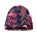 Tropical Flamingo Aloha Pattern Print Beanie