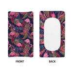 Tropical Flamingo Aloha Pattern Print Changing Pad Cover