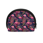 Tropical Flamingo Aloha Pattern Print Coin Purse