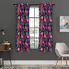 Tropical Flamingo Aloha Pattern Print Curtain