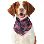 Tropical Flamingo Aloha Pattern Print Dog Bandana