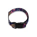 Tropical Flamingo Aloha Pattern Print Dog Collar