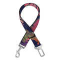 Tropical Flamingo Aloha Pattern Print Dog Seat Belt