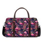 Tropical Flamingo Aloha Pattern Print Duffle Bag