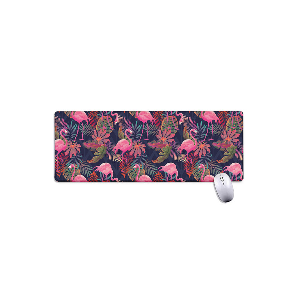 Tropical Flamingo Aloha Pattern Print Extended Mouse Pad