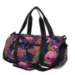 Tropical Flamingo Aloha Pattern Print Gym Bag