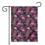 Tropical Flamingo Aloha Pattern Print House Flag