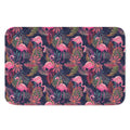 Tropical Flamingo Aloha Pattern Print Indoor Door Mat