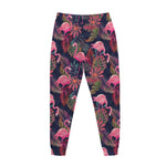 Tropical Flamingo Aloha Pattern Print Jogger Pants