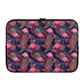 Tropical Flamingo Aloha Pattern Print Laptop Sleeve