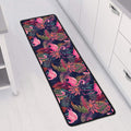 Tropical Flamingo Aloha Pattern Print Long Kitchen Mat