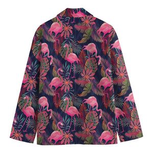 Tropical Flamingo Aloha Pattern Print Men's Blazer