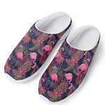 Tropical Flamingo Aloha Pattern Print Mesh Casual Shoes