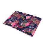 Tropical Flamingo Aloha Pattern Print Pet Cooling Mat Cover