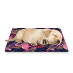 Tropical Flamingo Aloha Pattern Print Pet Cooling Mat Cover