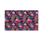 Tropical Flamingo Aloha Pattern Print Polyester Flag