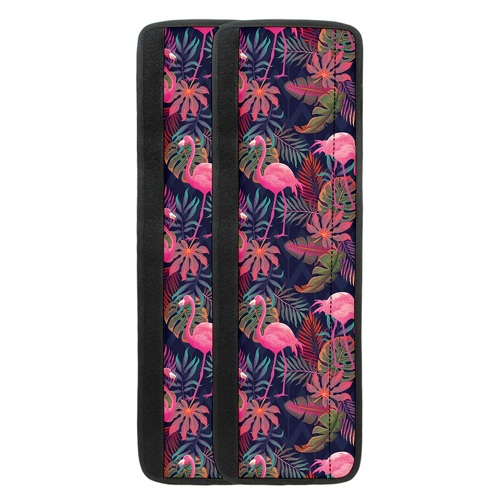 Tropical Flamingo Aloha Pattern Print Refrigerator Handle Covers