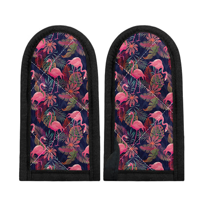 Tropical Flamingo Aloha Pattern Print Skillet Handle Cover