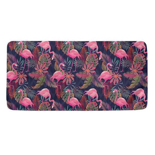 Tropical Flamingo Aloha Pattern Print Towel