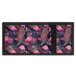 Tropical Flamingo Aloha Pattern Print Trifold Wallet