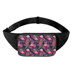 Tropical Flamingo Aloha Pattern Print Waist Bag