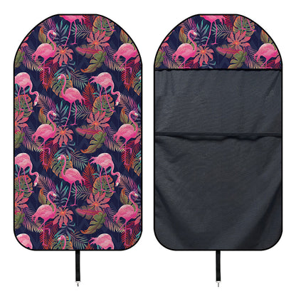 Tropical Flamingo Aloha Pattern Print Waterproof Car Seat Cover