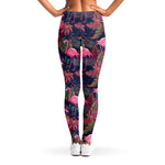 Tropical Flamingo Aloha Pattern Print Women's Leggings