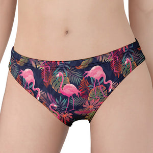 Tropical Flamingo Aloha Pattern Print Women's Panties