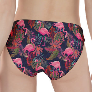 Tropical Flamingo Aloha Pattern Print Women's Panties