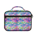 Tropical Flamingo And Hibiscus Print Briefcase Bible Bag