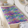 Tropical Flamingo And Hibiscus Print Changing Pad Cover