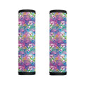 Tropical Flamingo And Hibiscus Print Handle Covers