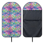 Tropical Flamingo And Hibiscus Print Waterproof Car Seat Cover