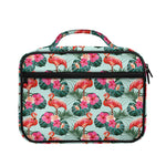 Tropical Floral Flamingo Pattern Print Briefcase Bible Bag